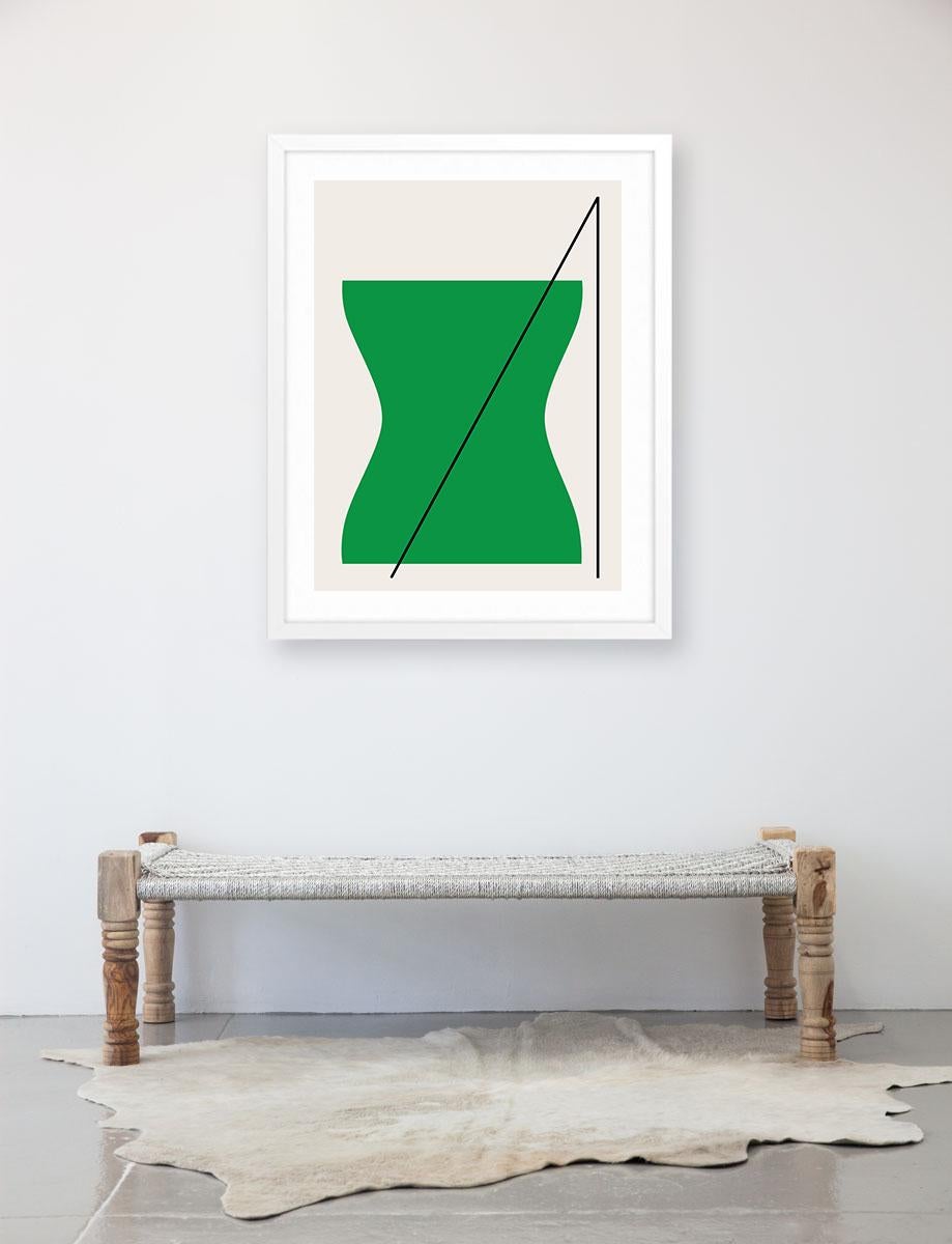 Grüne Sanduhrzeiten – Photograph von Julian Montague