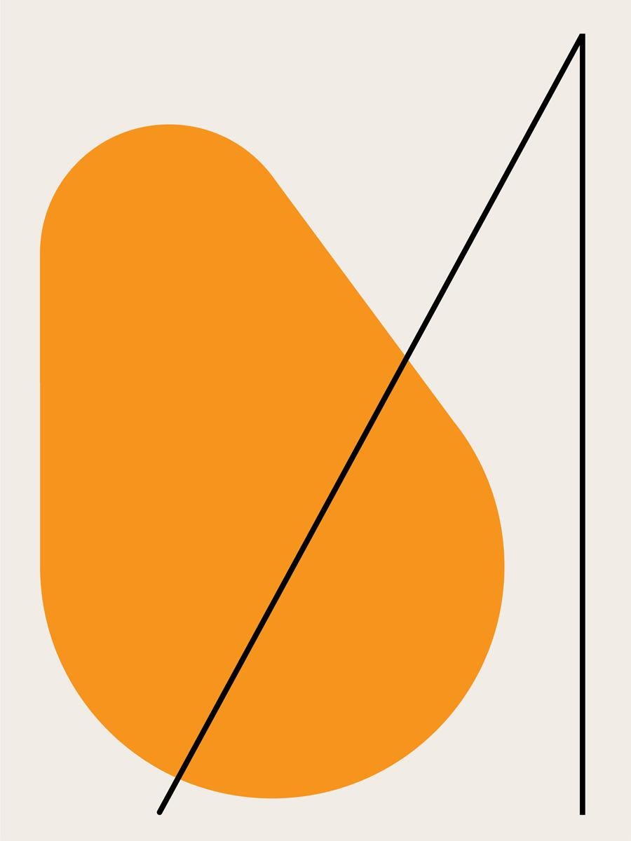 Julian Montague Abstract Photograph – Royal Yolk, Royal Yolk
