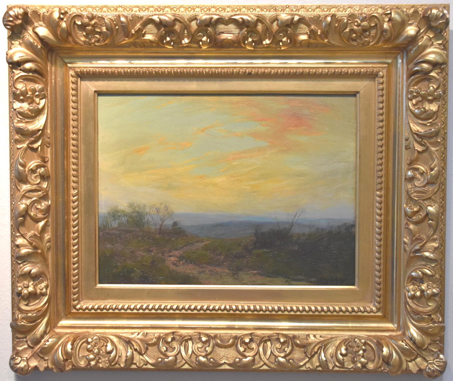 " Summer Evening Southwest Texas "   1909  Texas Hill Country Julian Onderdonk