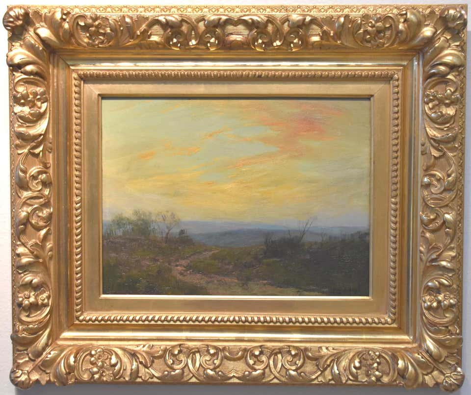 " Summer Evening Southwest Texas " 1909 Texas Hill Country Julian Onderdonk