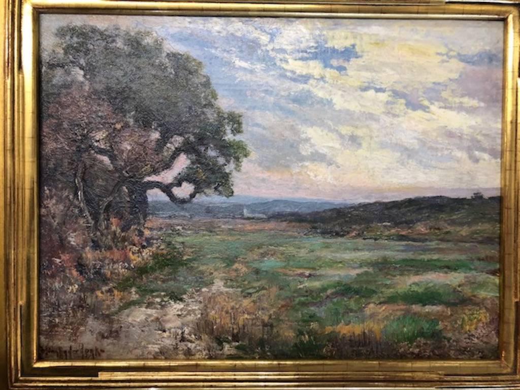 Early Morning. S.W, Texas - Other Art Style Painting by Julian Onderdonk
