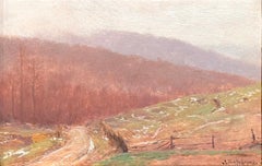 Vintage "In the Catskill Mountain", Landscape Painting