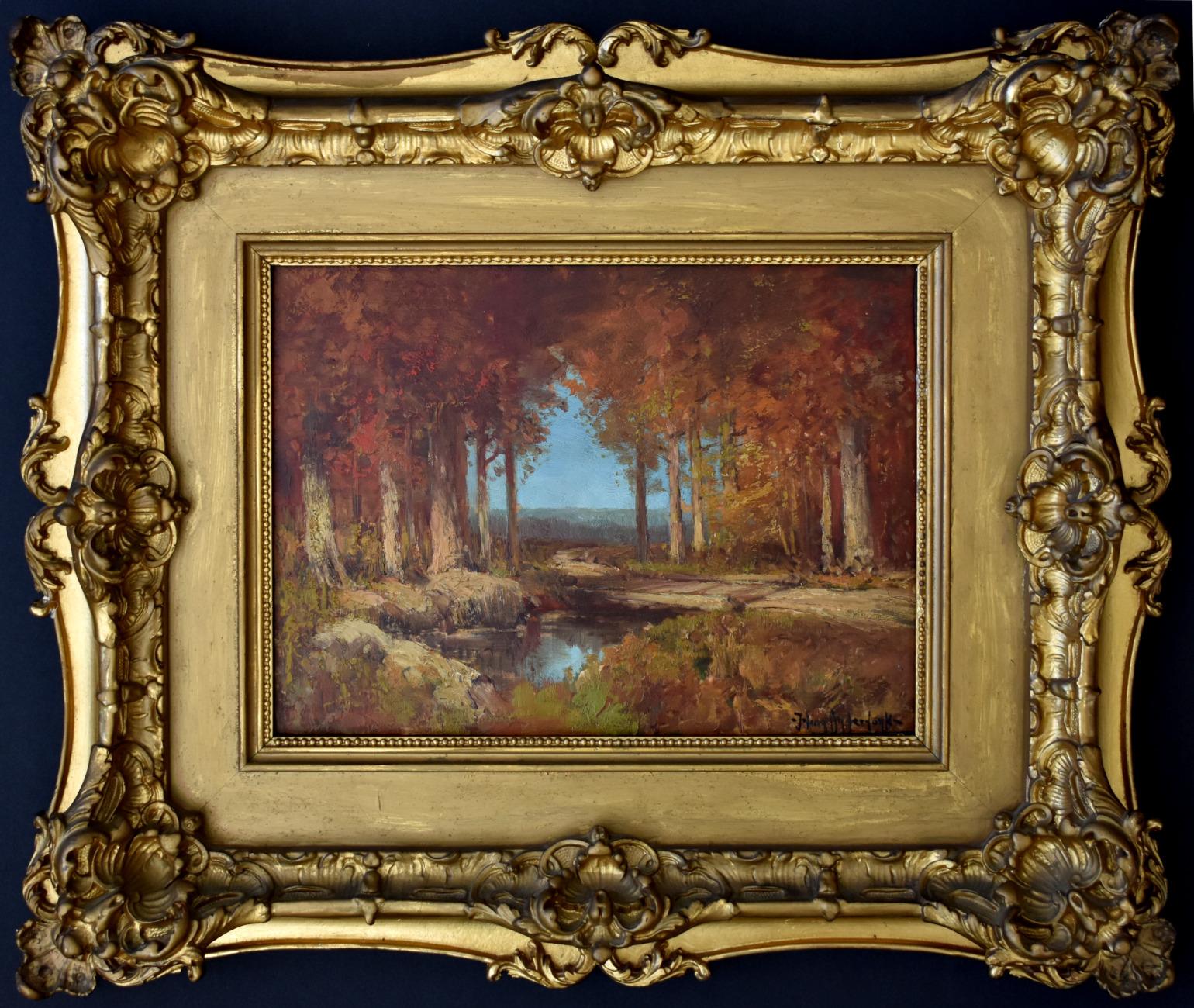 « Road Through The Woods »   1909   - Painting de Julian Onderdonk