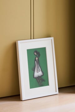 Amelia - Figure féminine lenticulaire, Moving, Pop Art de Julian Opie