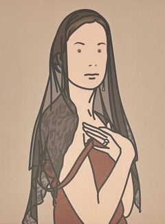 Anya con il velo, da 26 Ritratti