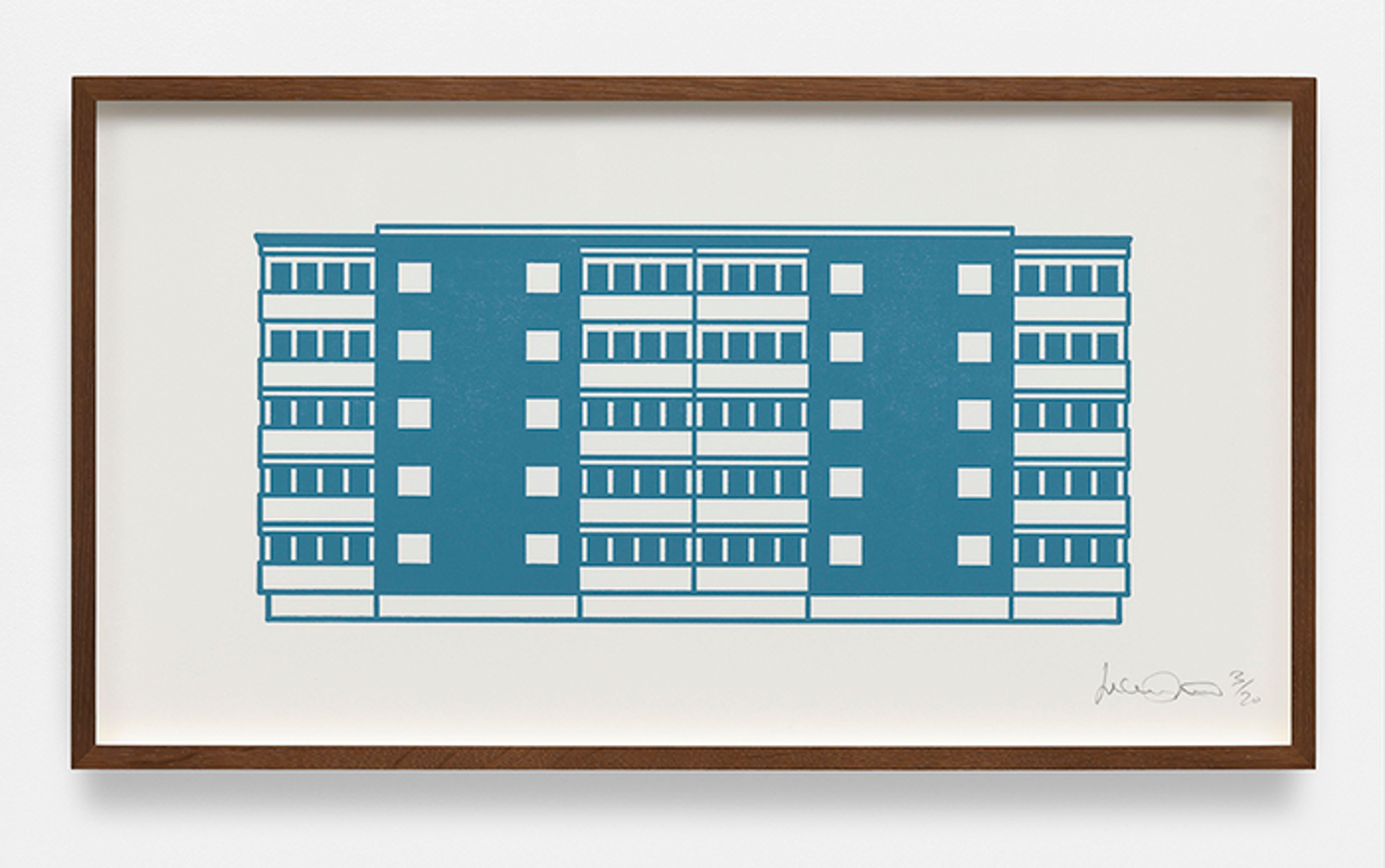 Apartment 1 - Print by Julian Opie