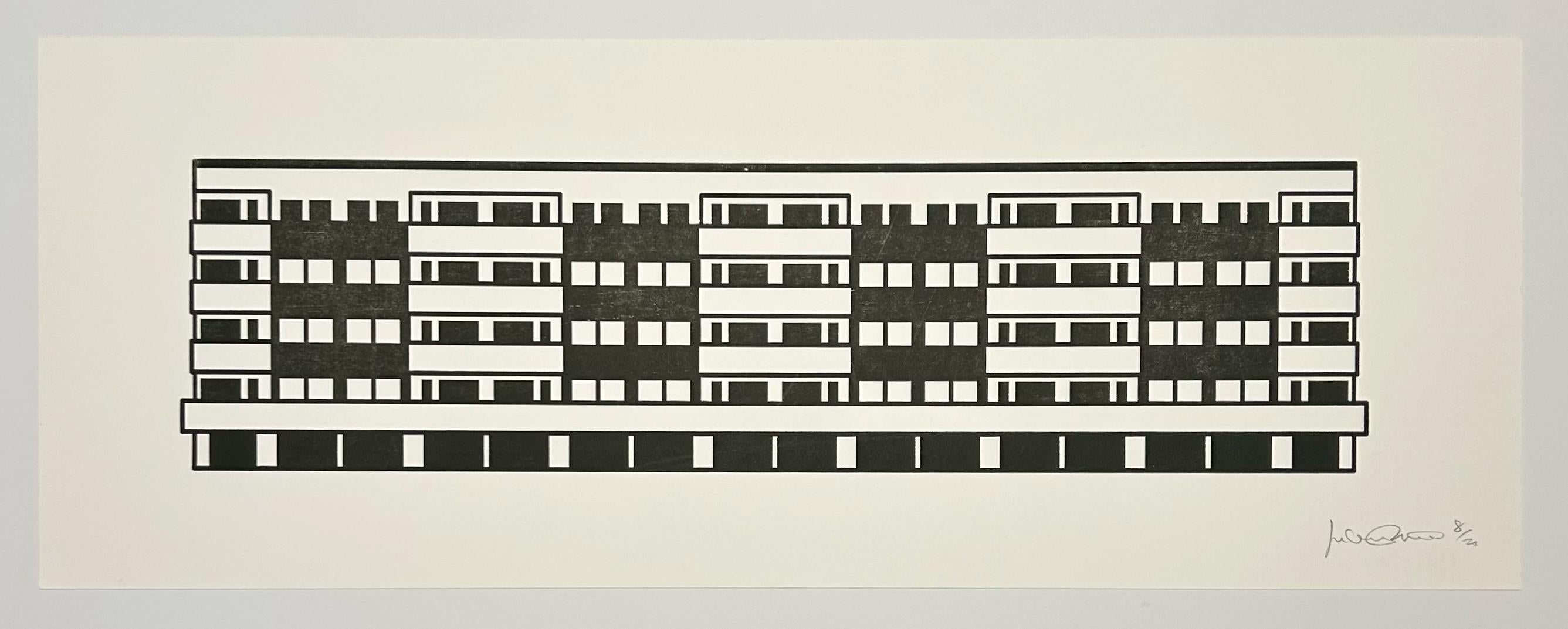 Apartamento 12 - Print de Julian Opie