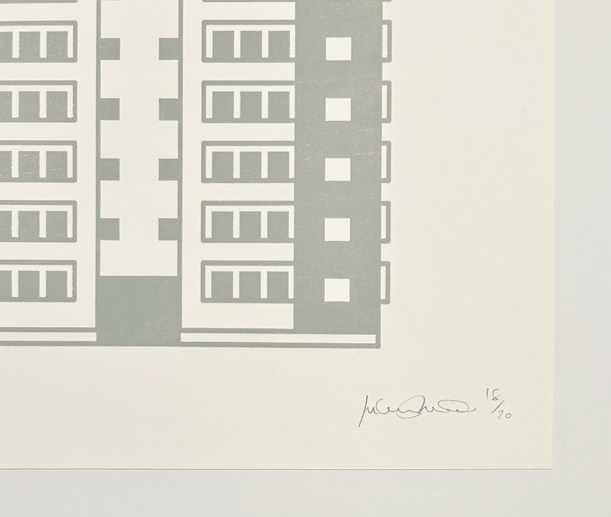 Apartamento 2 - Print Contemporáneo de Julian Opie