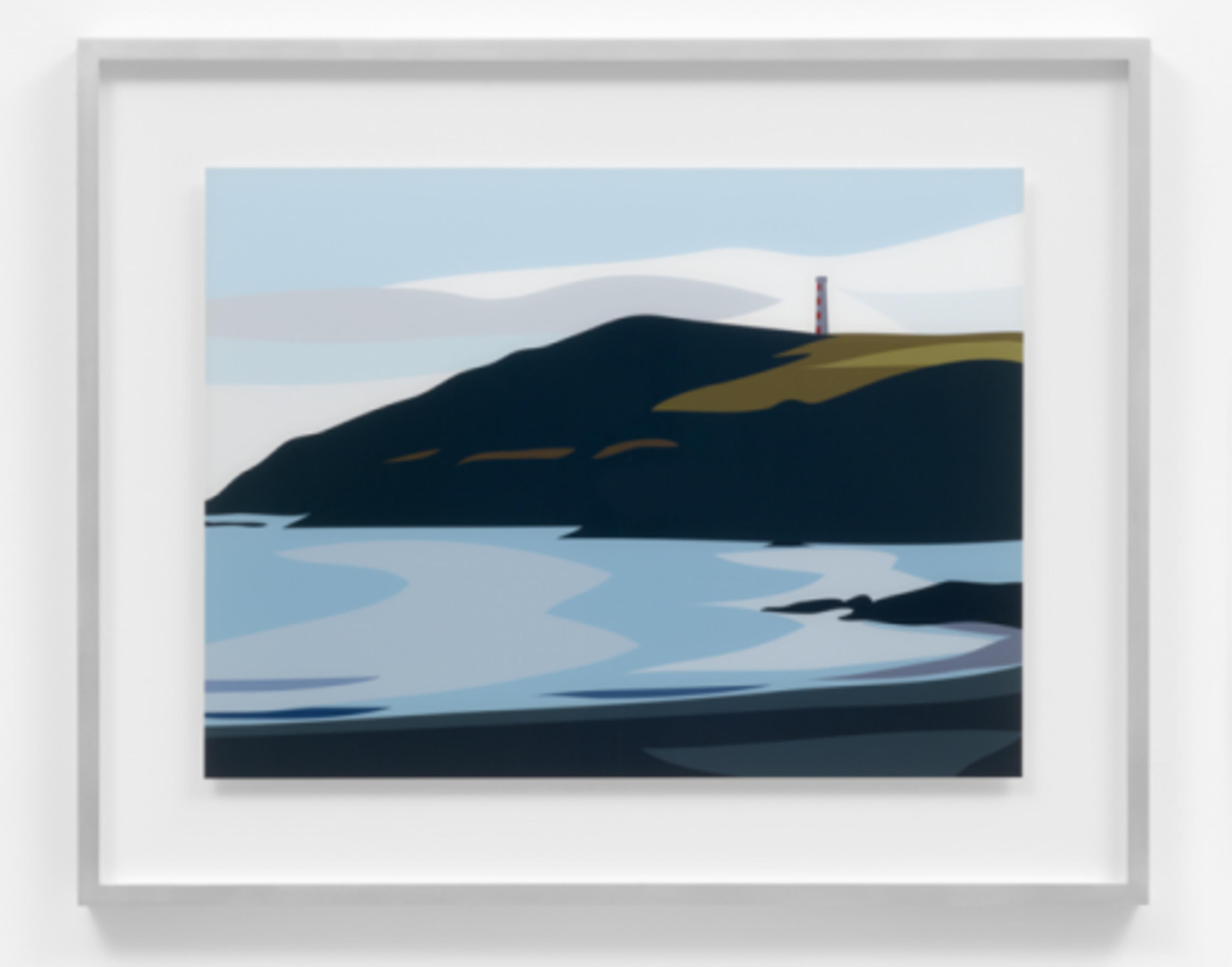 Cornish Coast - Gribbin Head - Print by Julian Opie