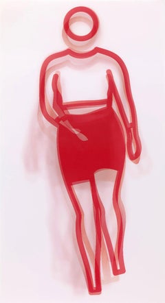 Tanz, Figur 3 (große signierte Lentikular-Acryltafel)