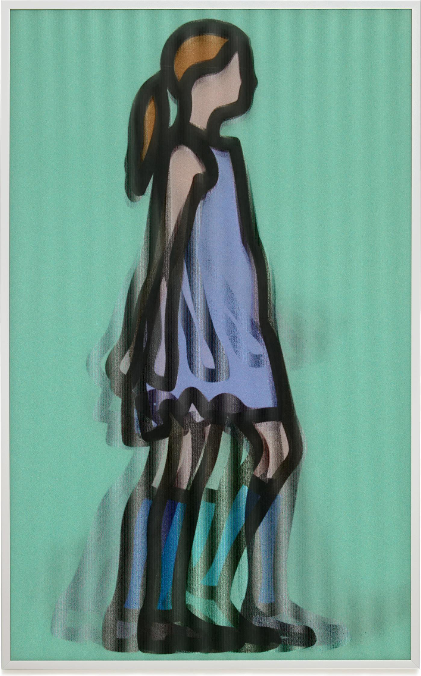 Figurative Print Julian Opie - Esther