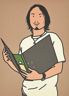 Hirofumi con Archivo, de 26 Retratos