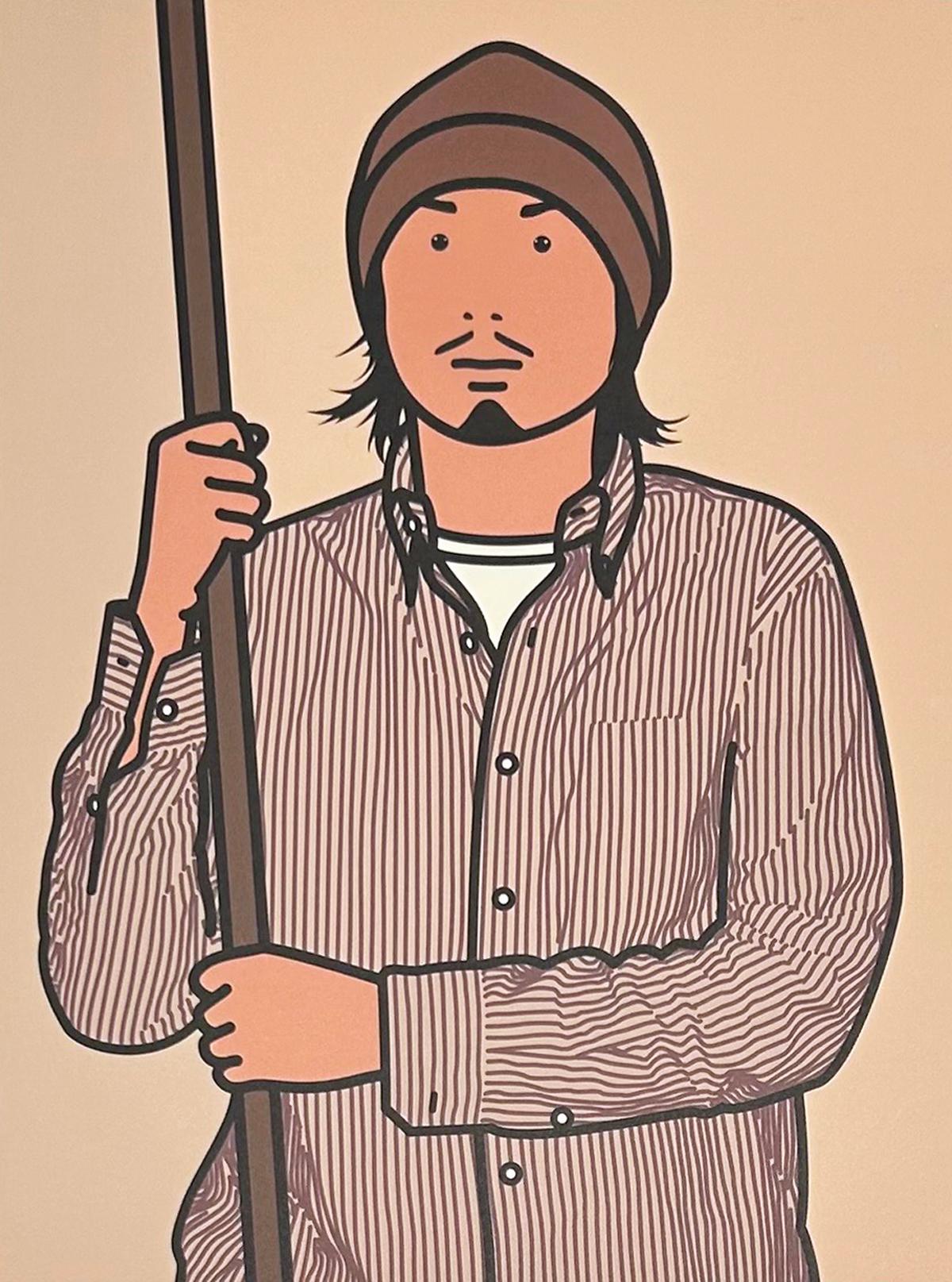 Hirofumi con lo staff, da 26 Ritratti