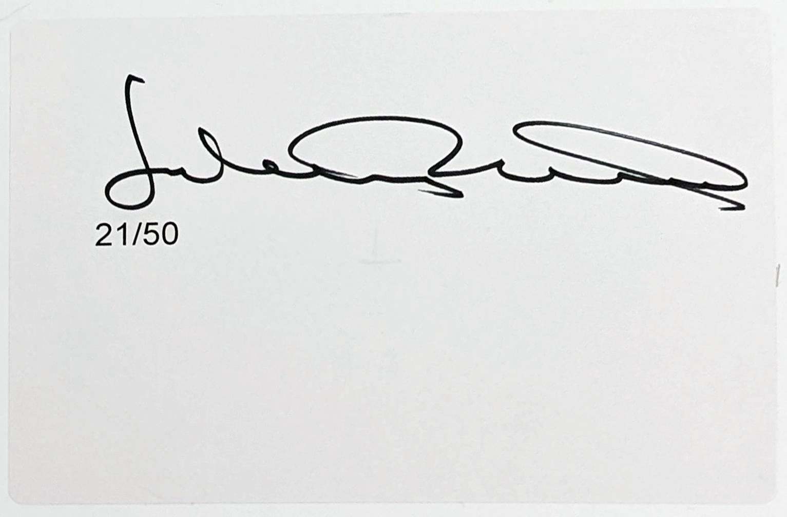 IMAGINA QUE CONDUCES (RÁPIDO) RIO - Print de Julian Opie