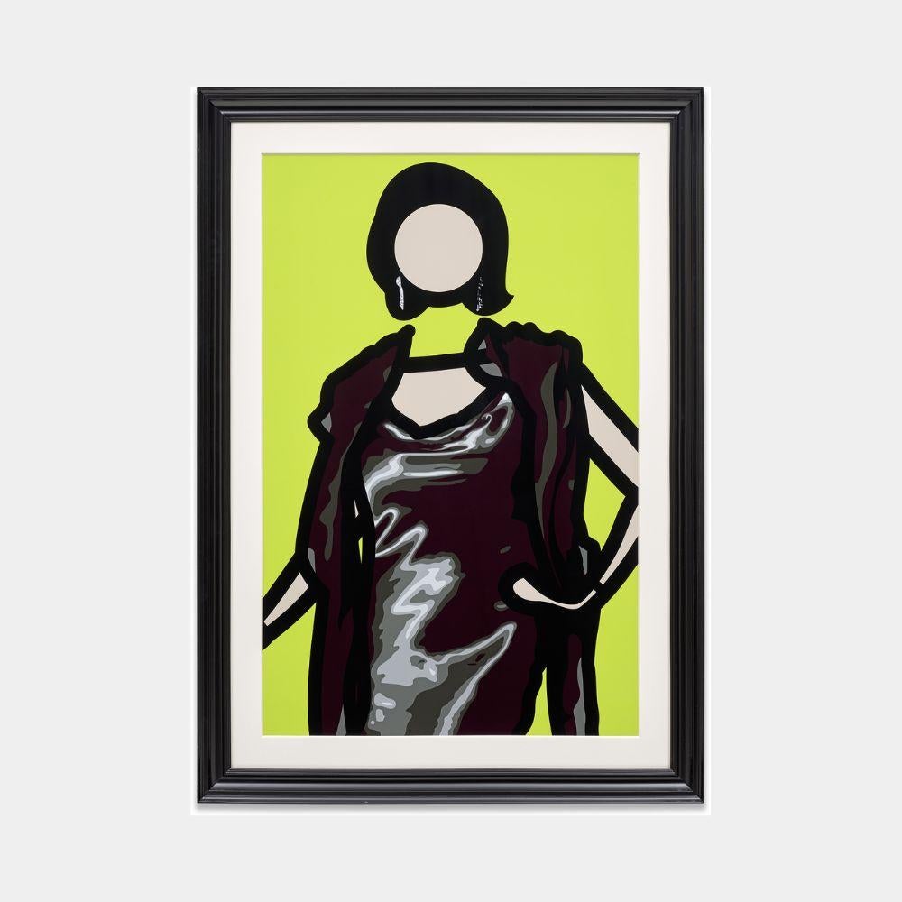 What artwork does Julian Opie do?