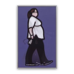 Nurse, from Walking in London 1, Contemporary Art, 21st Century, Framed