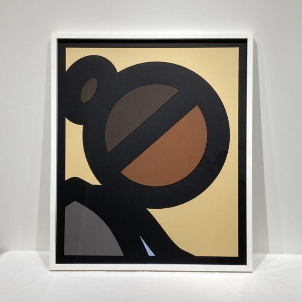 Laser-cut archival museum board with original frame
Edition 38 of 50
80.8 x 68.4 cm, 31.8 x 26.9 in
83.4 × 71.1 × 3.9 cm, 32.8 x 28 x 1.5 in
Signed and numbered on label on the reverse
Condition upon request
Presented in a sprayed white frames