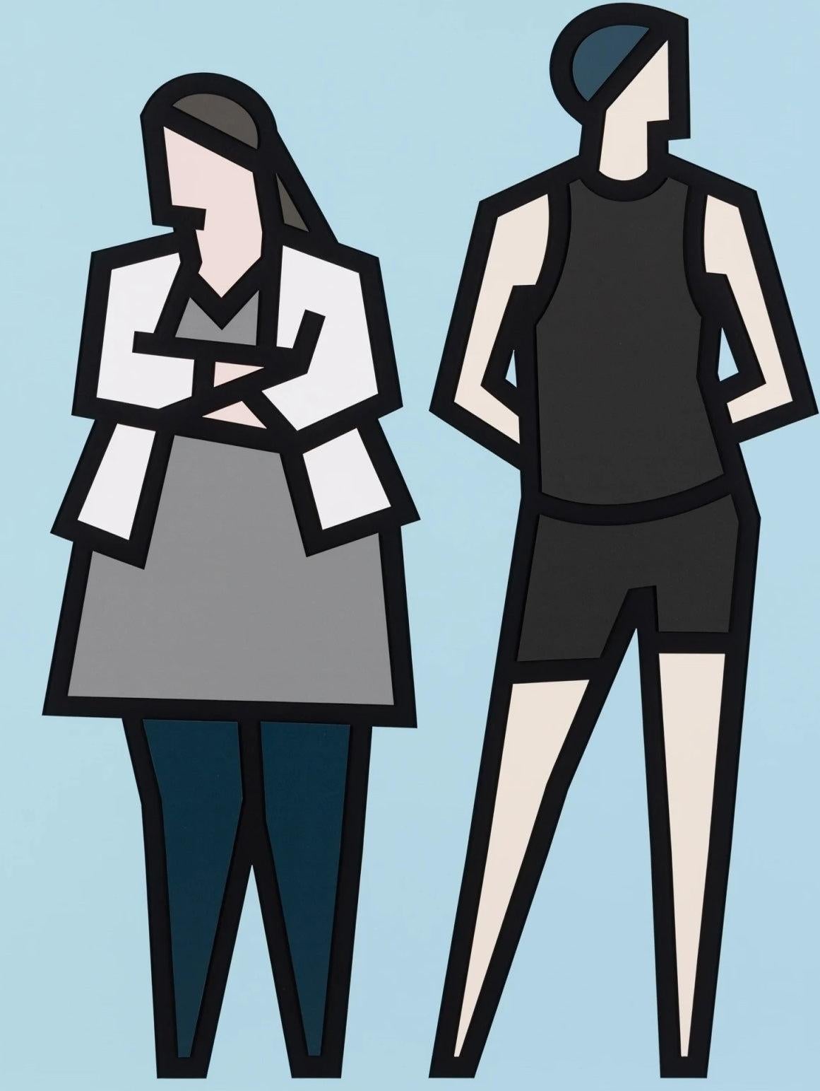 Parejas de pie: Lydia y Garrett