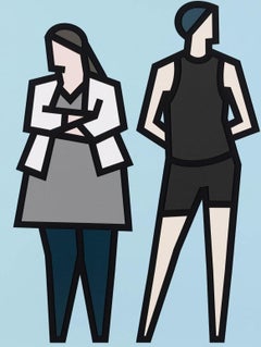 Parejas de pie: Lydia y Garrett
