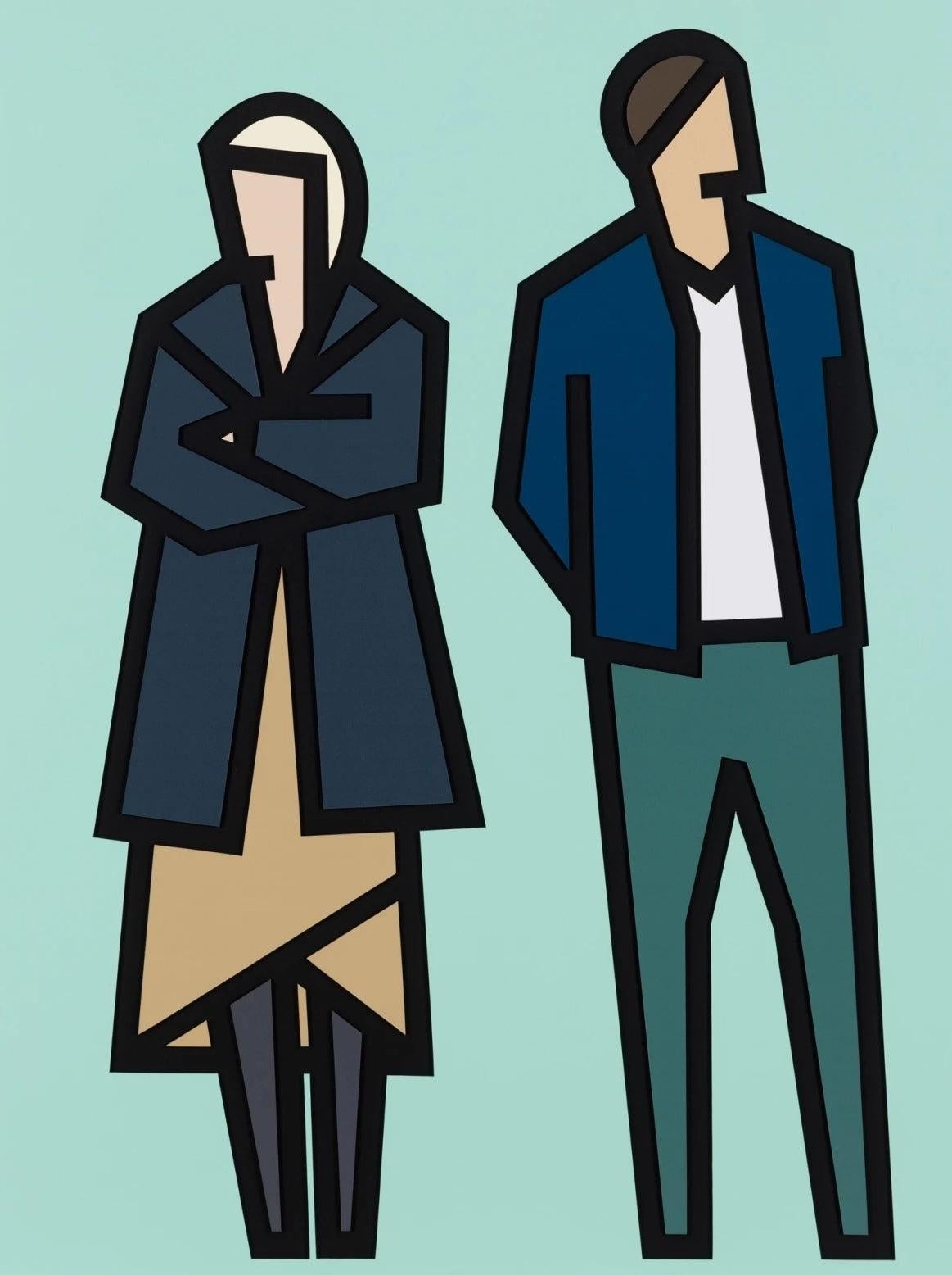 Parejas de pie: Stephanie y Joshua