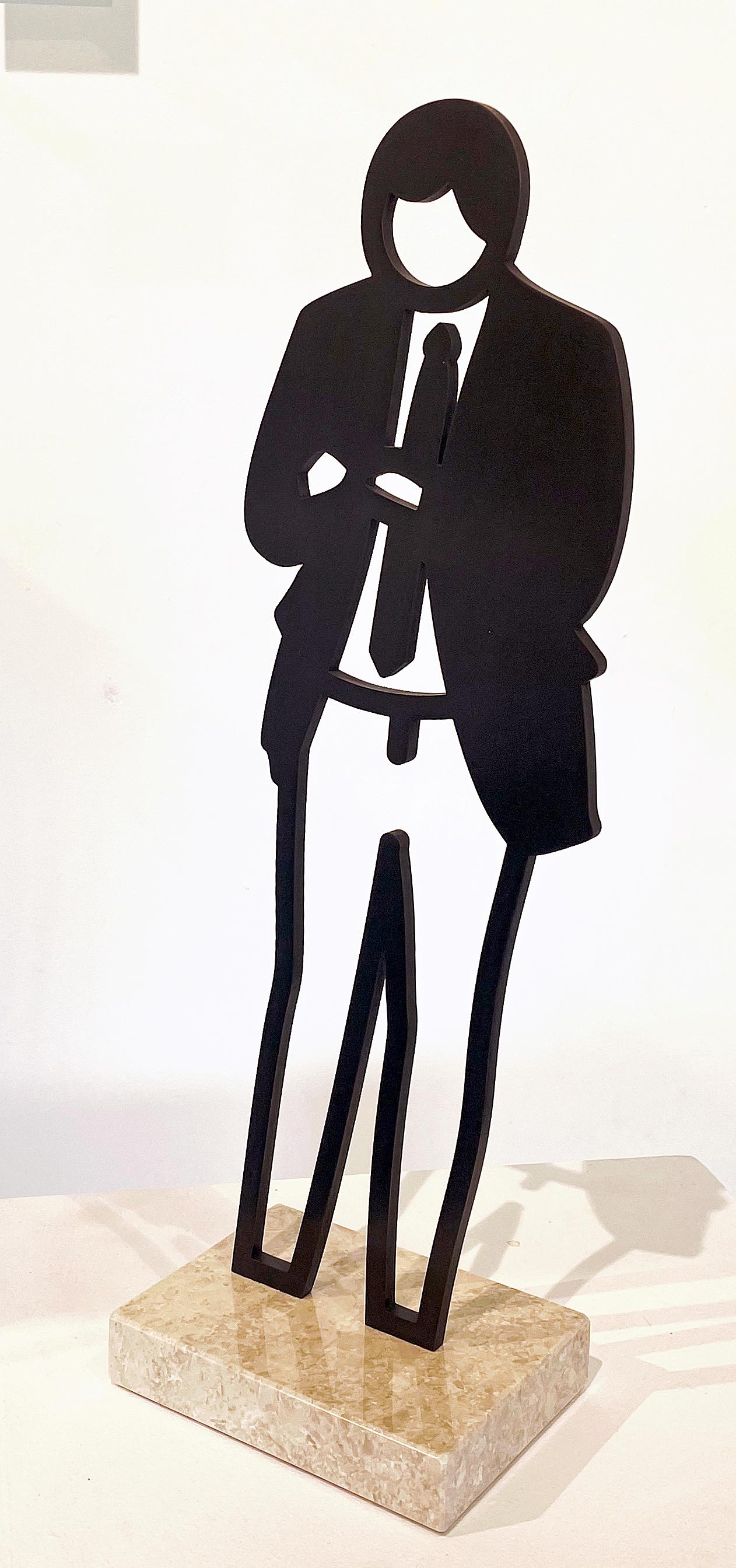 Julian Opie Figurative Sculpture - Blazer