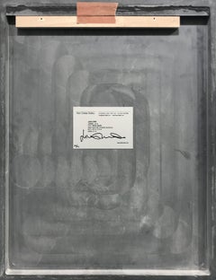 Lawyer, from Stone Heads (hand signed slate wall sculpture)