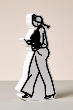 Walking in the City.6 - Scuplture, Multiple, Figure humaine de Julian Opie
