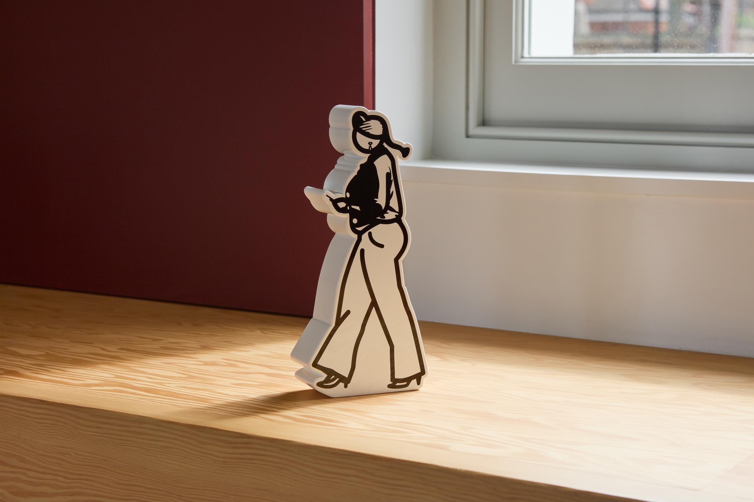 Walking in the City.6 -- Scuplture, Multiple, Human Figure by Julian Opie For Sale 1