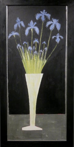 Julian Jake Paltenghi (1955-2025) Grande nature morte moderniste française, peinture à l'huile