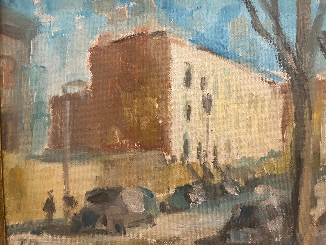 Julian Petrie Öl auf Leinwand 