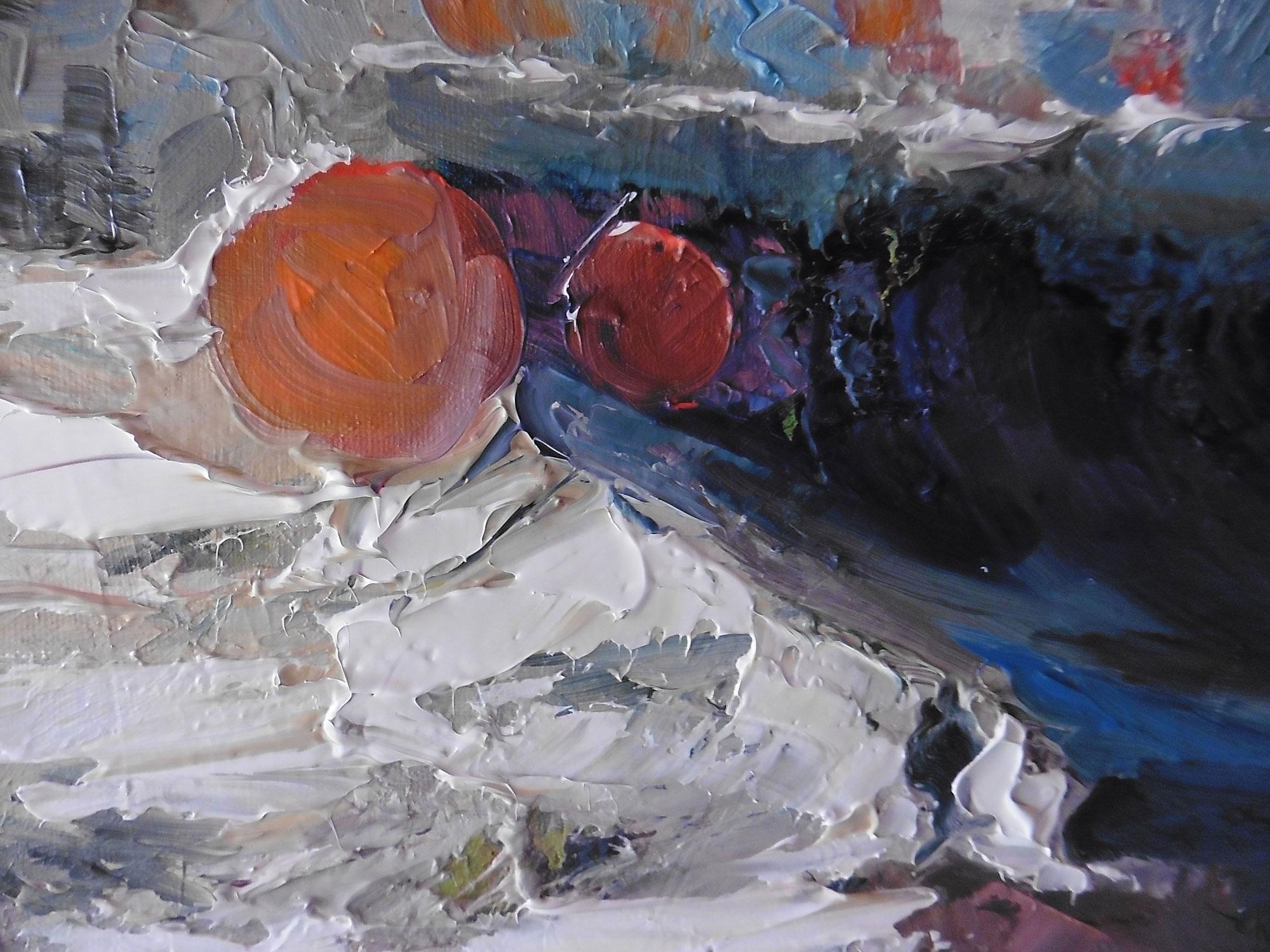 SS273.   Peinture à l'huile côtière contemporaine - Painting de Julian Rowe
