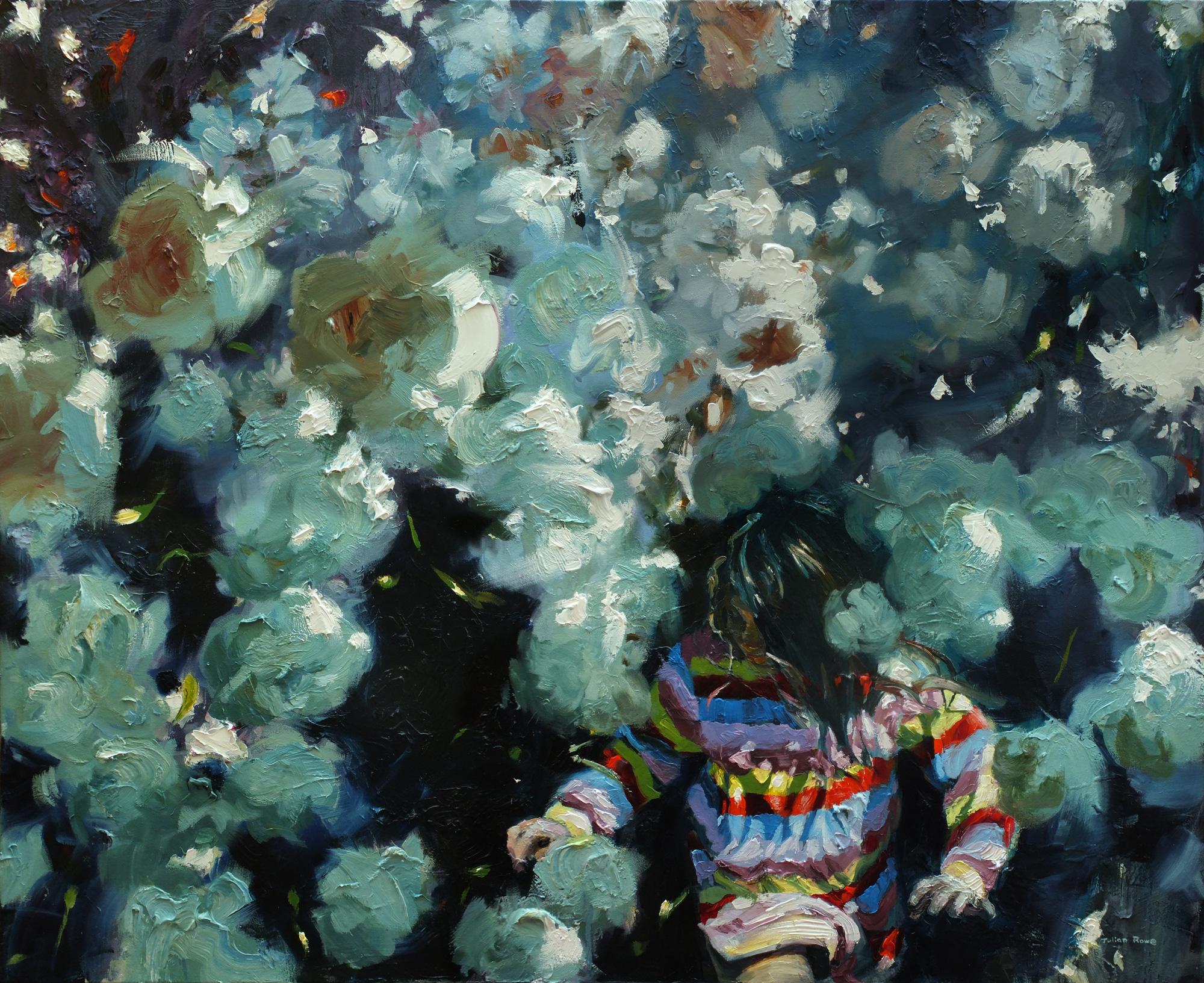 Landscape Painting de Julian Rowe - La mariposa