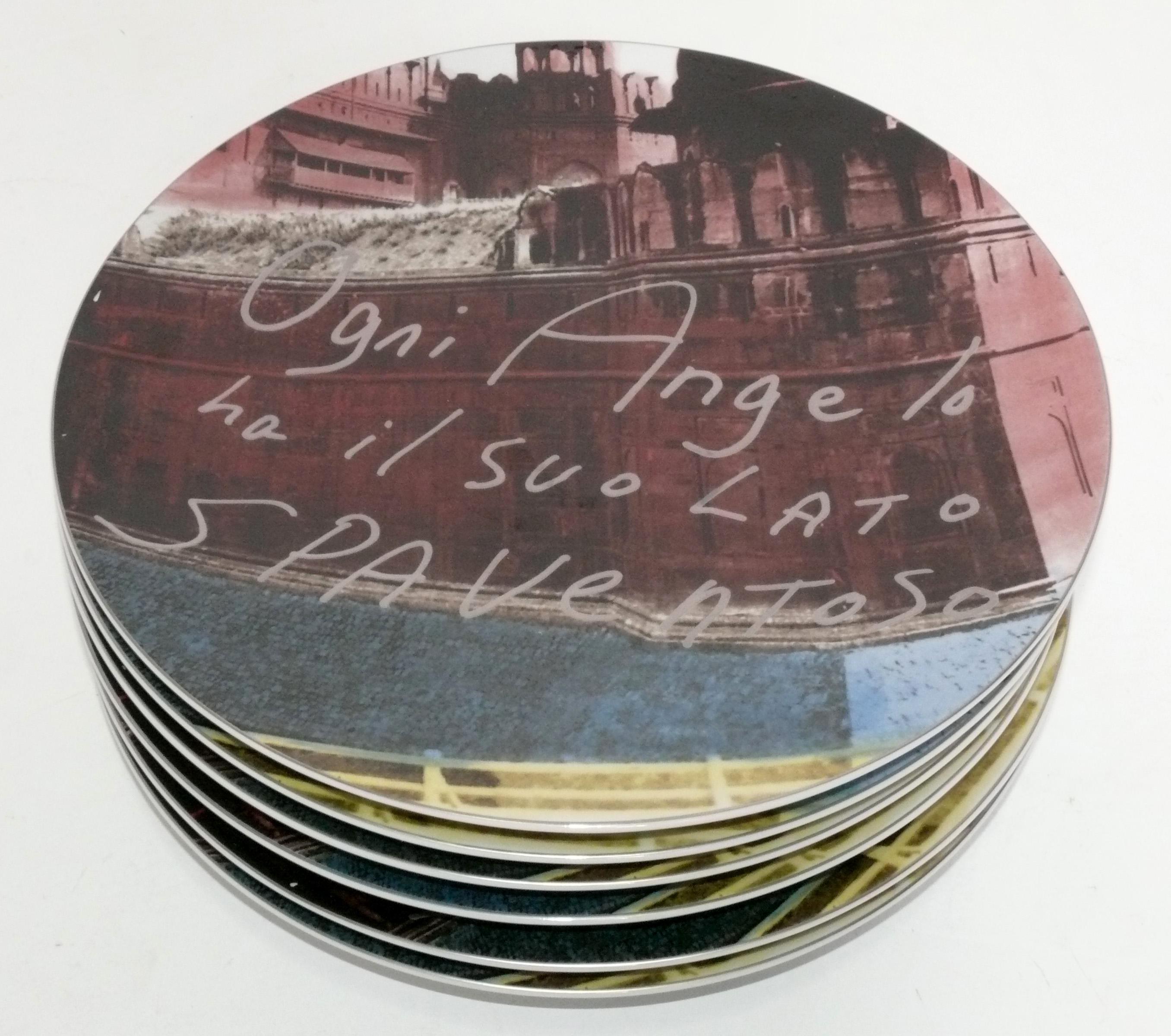 Mid-Century Modern Julian Schnabel for Bernardaud 36 Piece China Set Pop Art Mid Century 1 of 2500 en vente