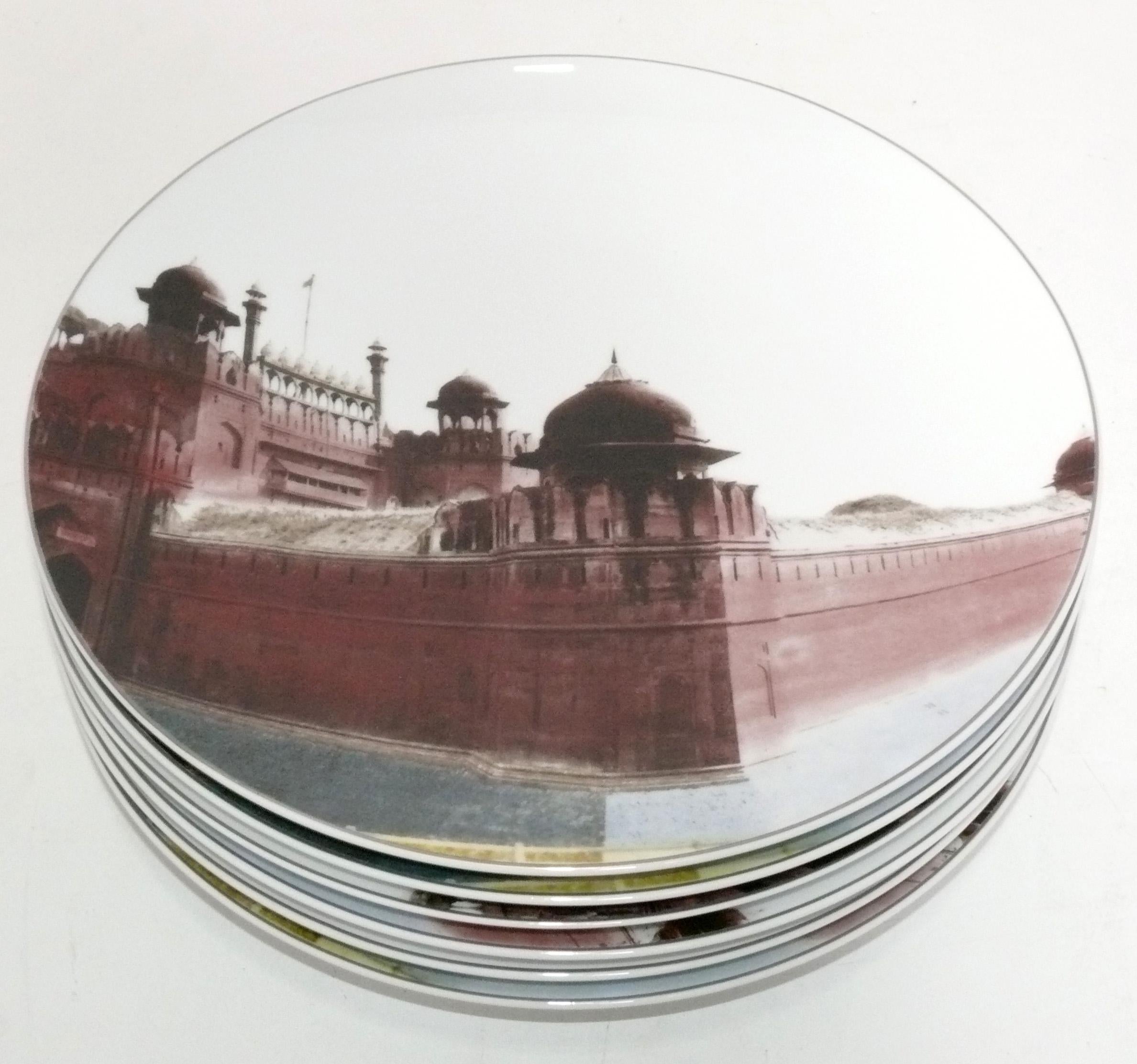 XXIe siècle et contemporain Julian Schnabel for Bernardaud 36 Piece China Set Pop Art Mid Century 1 of 2500 en vente