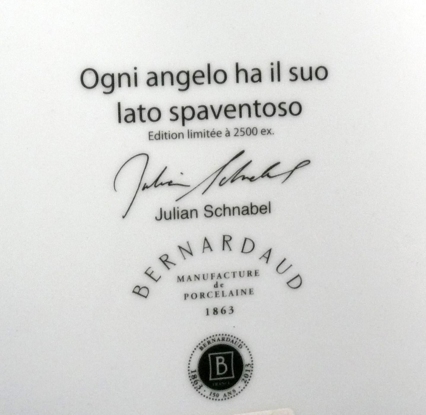 Porcelaine Julian Schnabel for Bernardaud 36 Piece China Set Pop Art Mid Century 1 of 2500 en vente