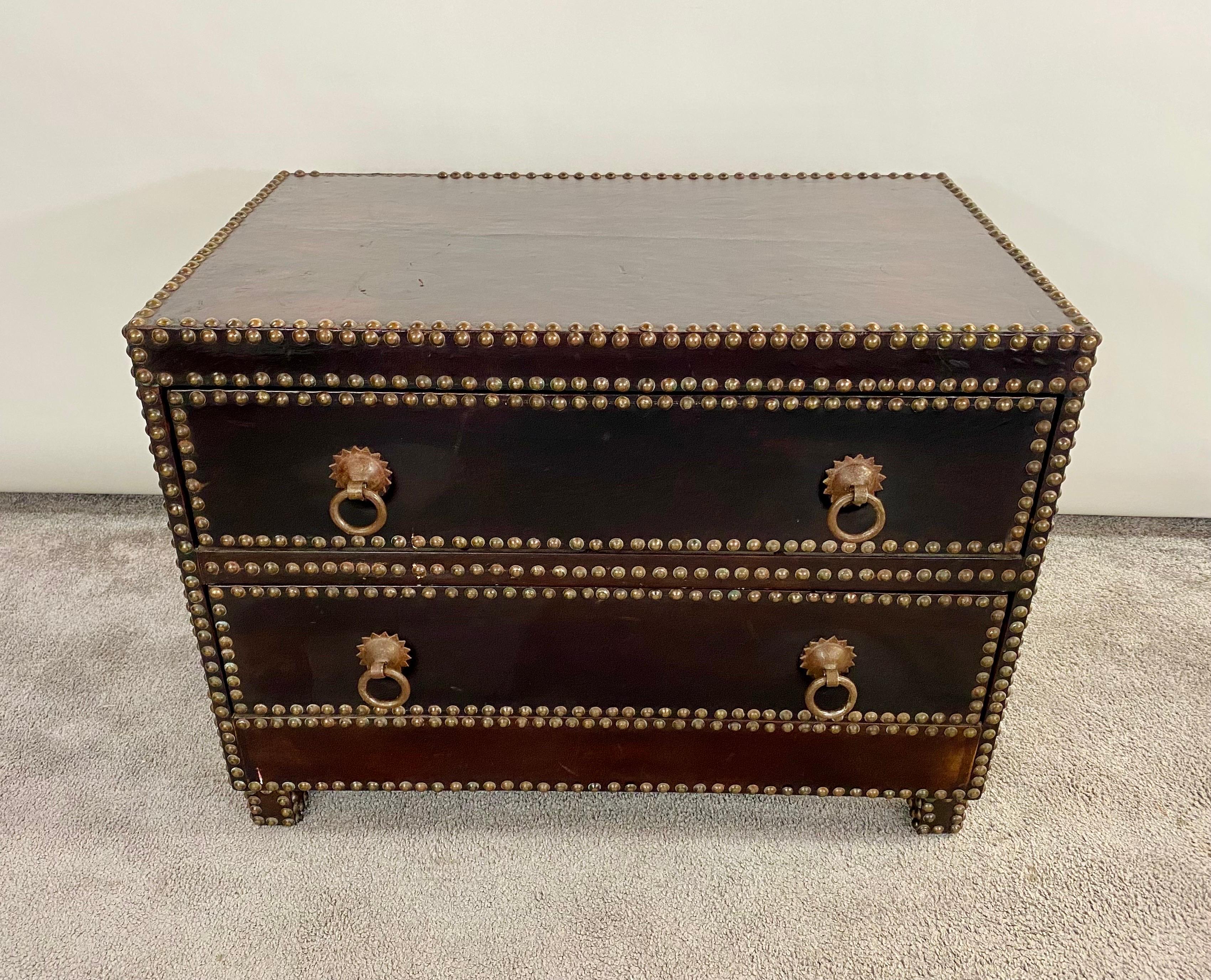 Julian Schnabel Mid-Century Modern Style Nightstand / End Table /Chest, a Pair 10