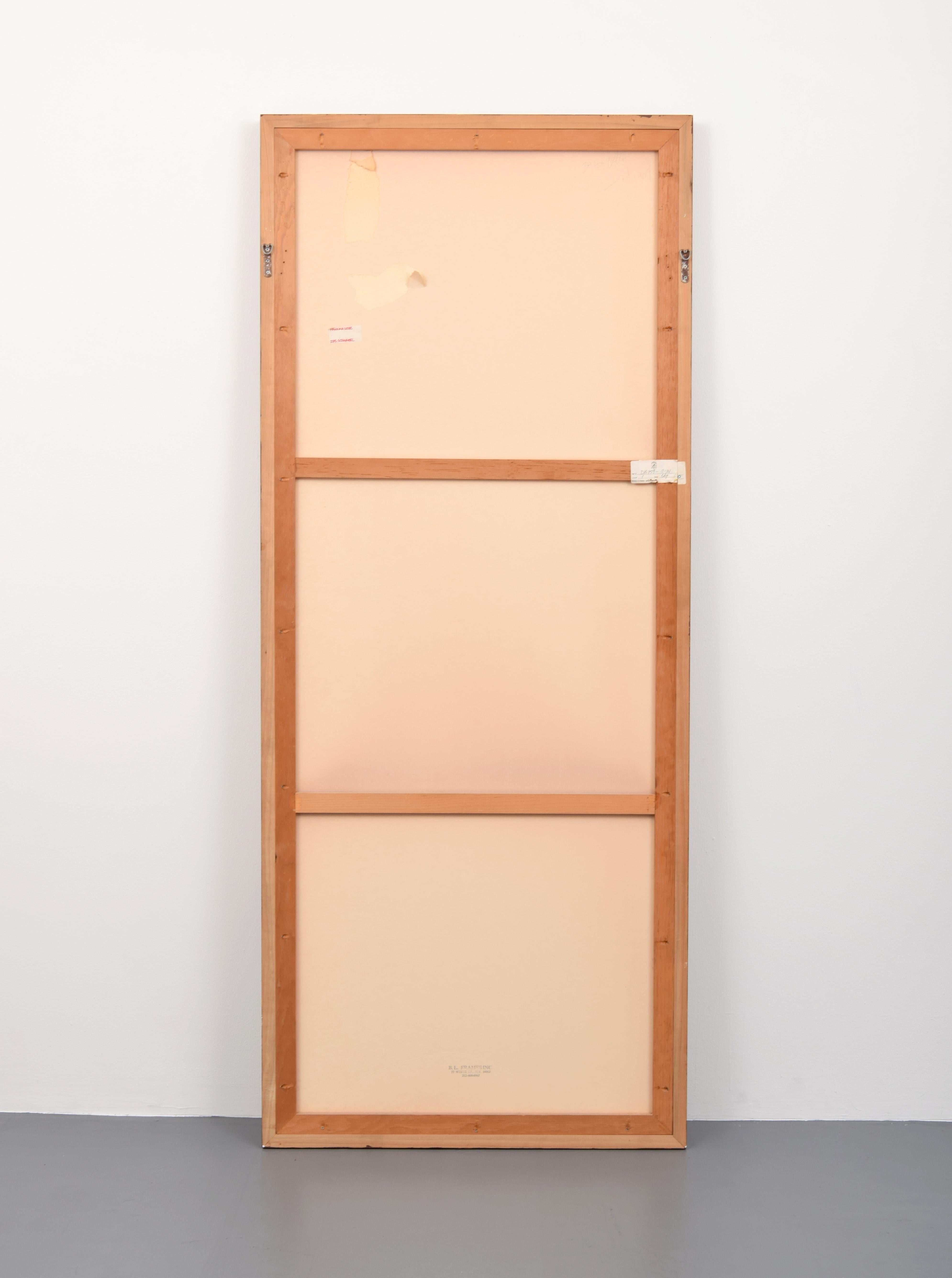 Großes Julian Schnabel Diptychon Gemälde, 88″H Gerahmt im Angebot 2