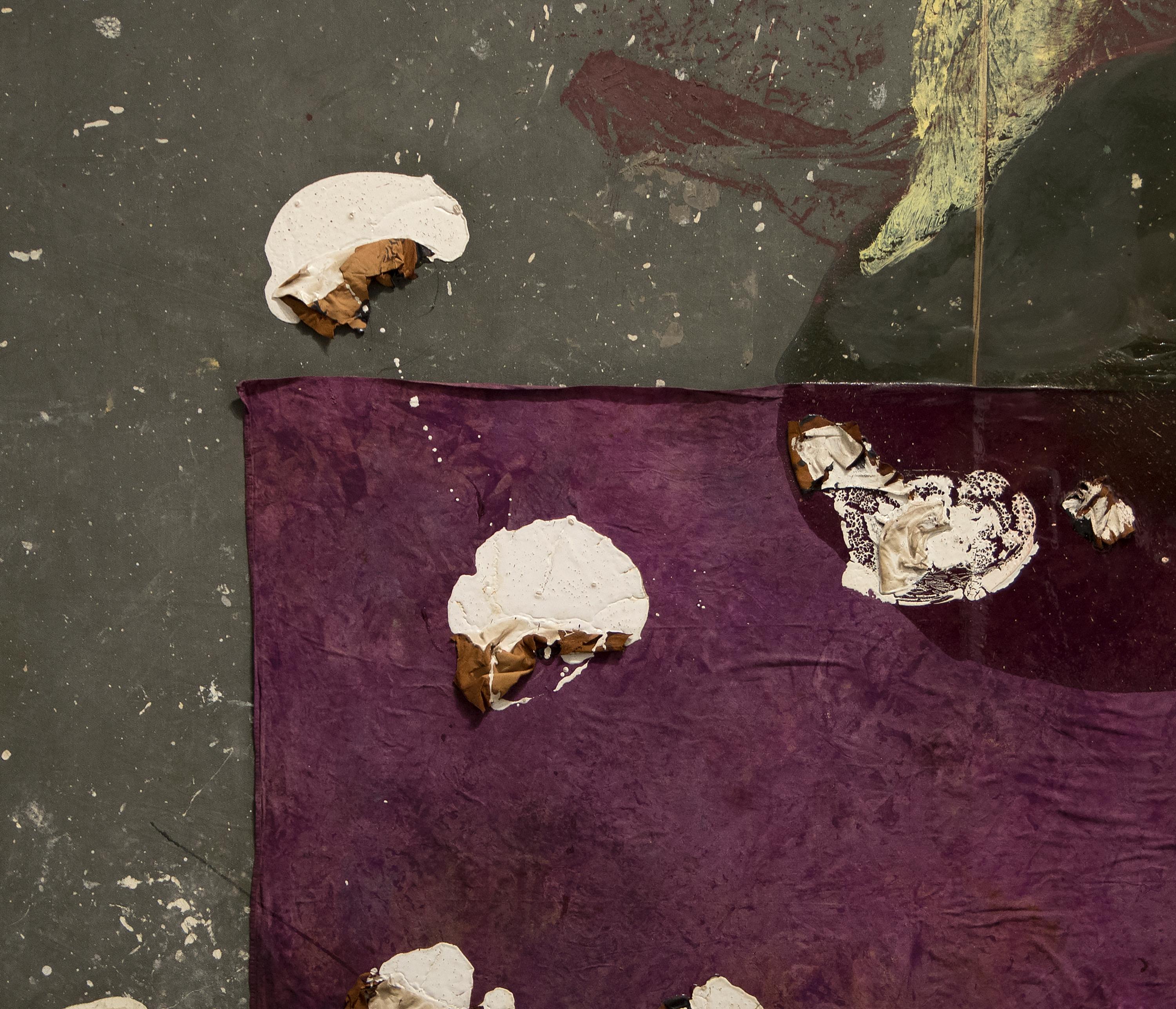 Untitled - Neo-Expressionist Painting by Julian Schnabel