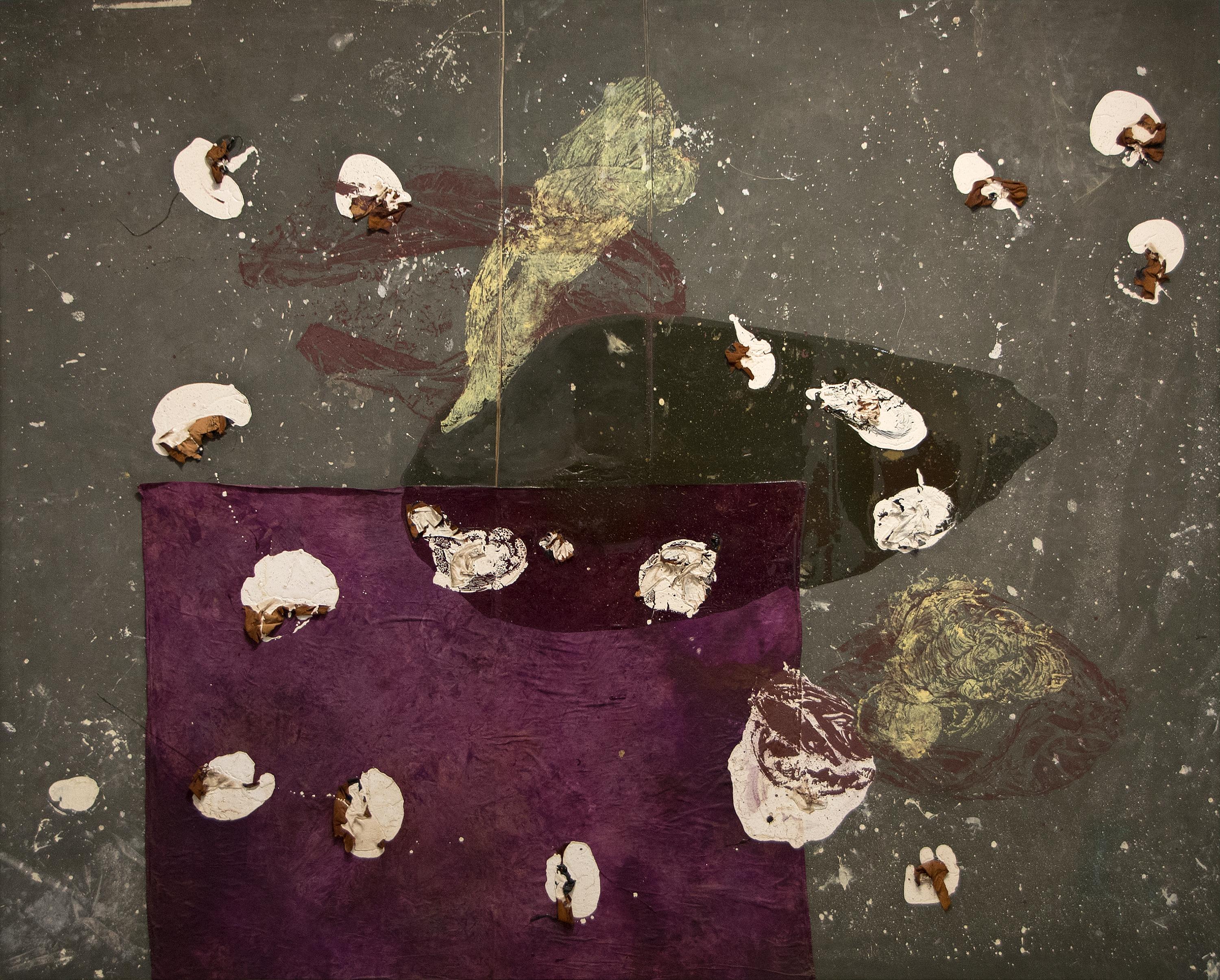 Julian Schnabel Abstract Painting - Untitled