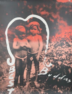 JULIAN SCHNABEL Best Buddies, 1992 - Hand-Signed