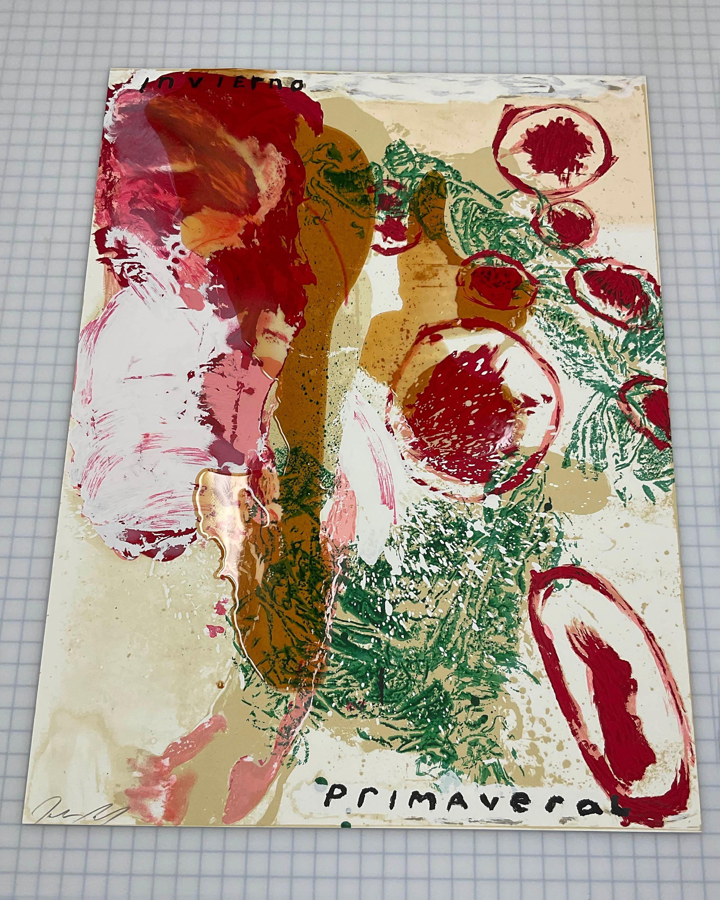 Julian Schnabel 'Invierno Primaveral' (Inverno sessualmente primaverile) in vendita 1