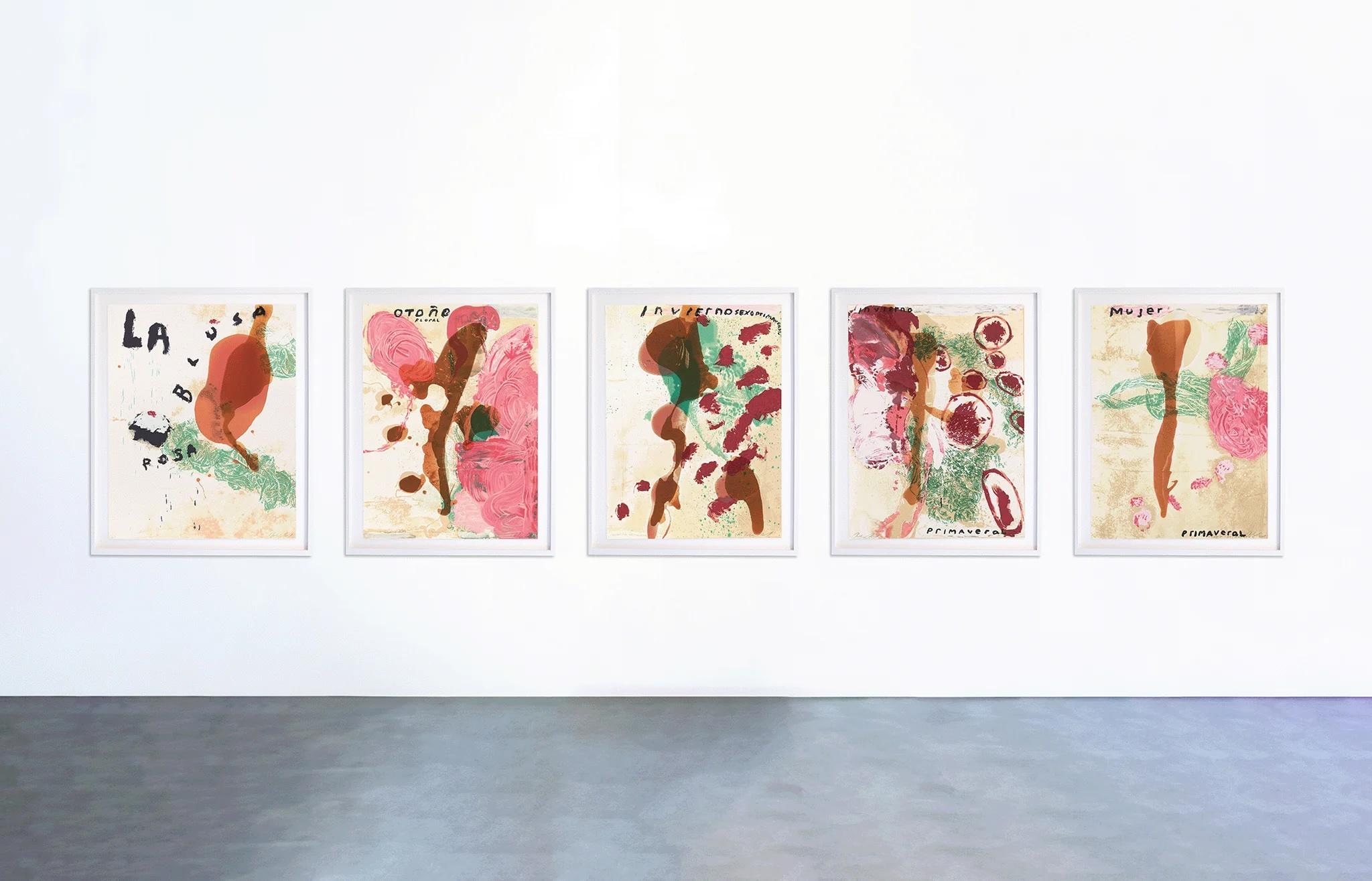 Julian Schnabel 'Inviernosexoprimaveral' (Inverno sessualmente primaverile) in vendita 1