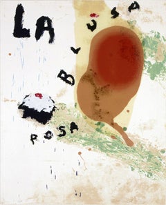 Julian Schnabel 'La Blusa Rosa II'
