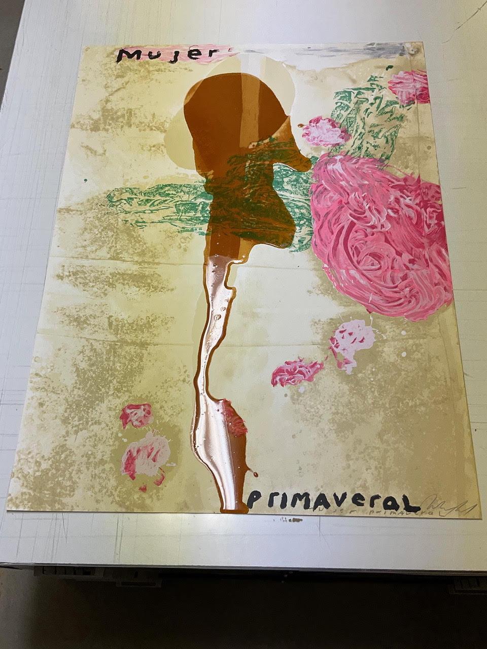 Julian Schnabel 'Mujer Primaveral' (Primavera sessuale in inverno) in vendita 1