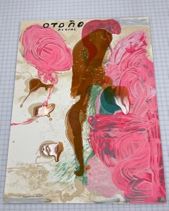 Julian Schnabel 'Otono Floral' (Printemps sexuel comme en hiver)
