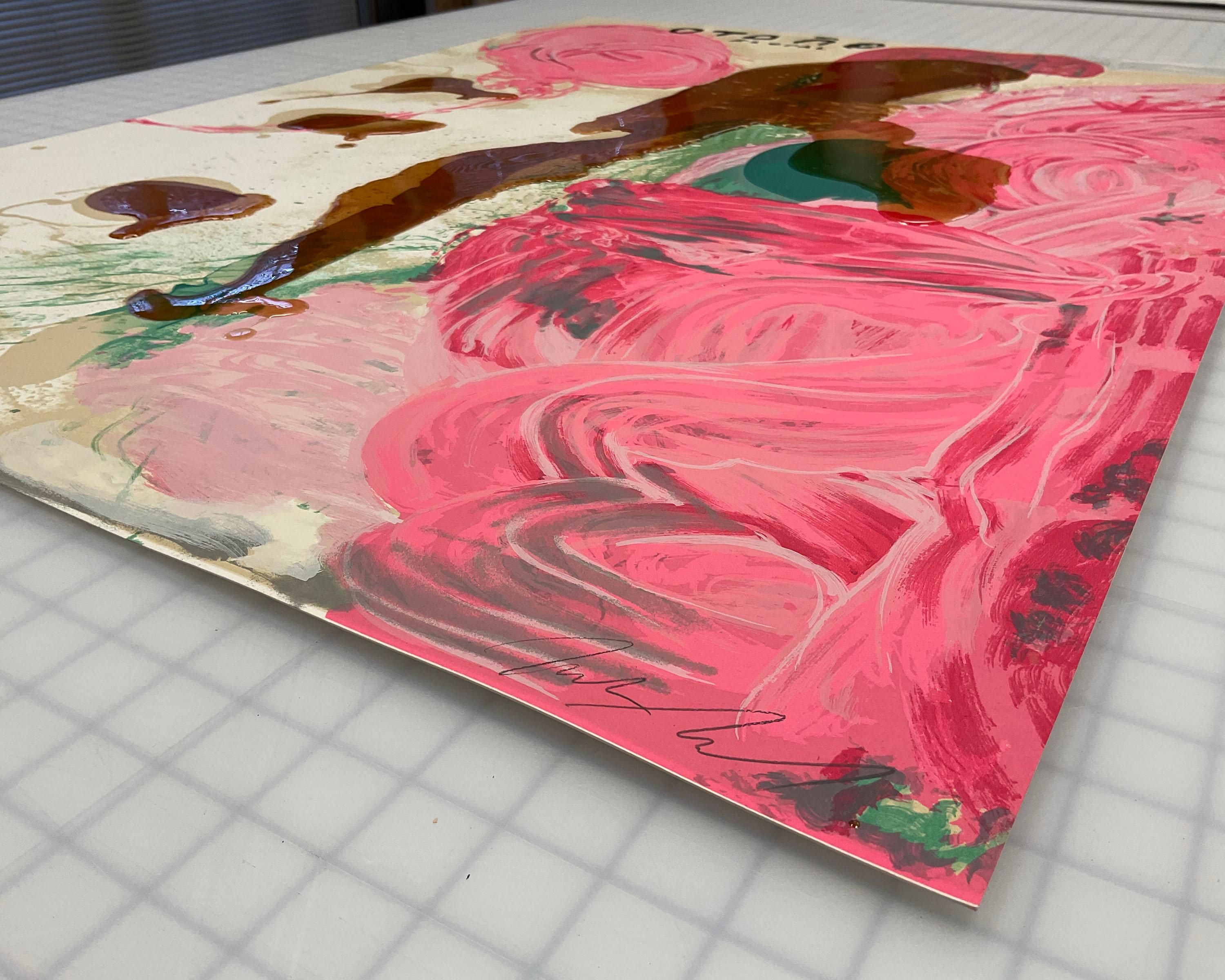 Julian Schnabel 'Otono Floral' (Primavera sessuale in inverno) in vendita 2