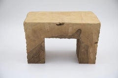 "Julian Schwarz Bench Stool", decorative stool, ash wood