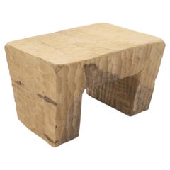 "Julian Schwarz Bench Stool", decorative stool, ash wood