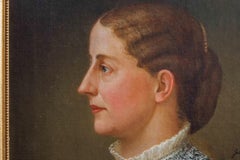 Julian Scott American, (1846-1901) A Portrait of Isabella Penn Smith Fleming C.