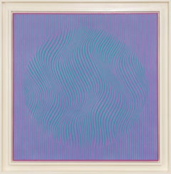 Untitled (Green and Purple Circle)